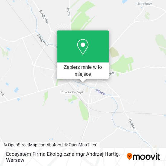 Mapa Ecosystem Firma Ekologiczna mgr Andrzej Hartig