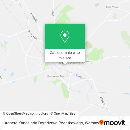 Mapa Adacta Kancelaria Doradztwa Podatkowego