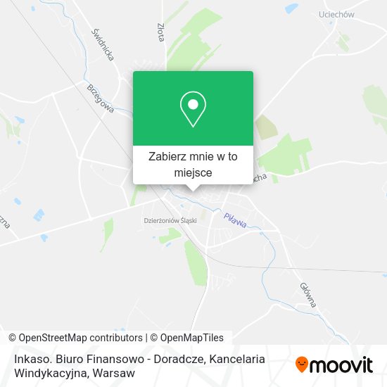 Mapa Inkaso. Biuro Finansowo - Doradcze, Kancelaria Windykacyjna