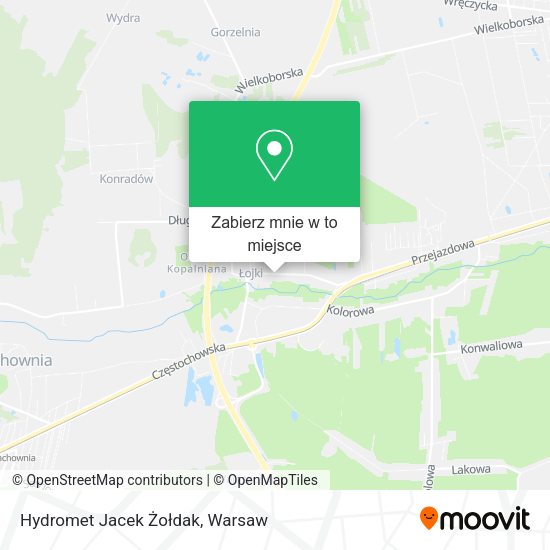 Mapa Hydromet Jacek Żołdak