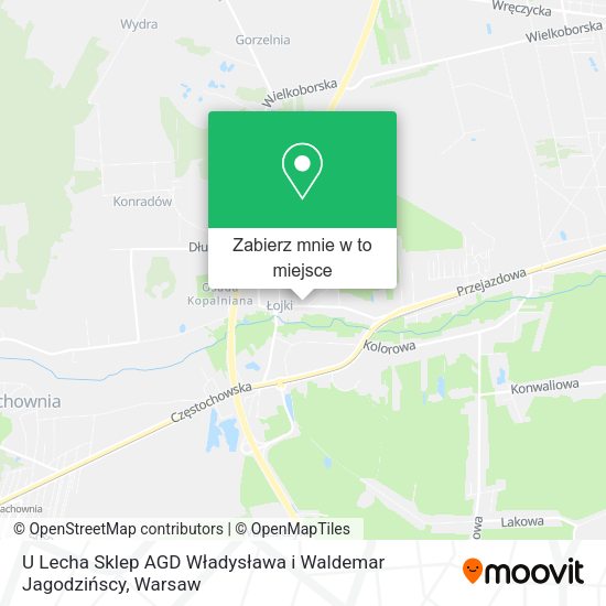 Mapa U Lecha Sklep AGD Władysława i Waldemar Jagodzińscy