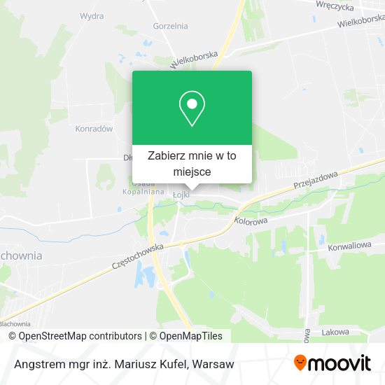 Mapa Angstrem mgr inż. Mariusz Kufel