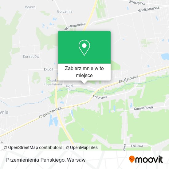 Mapa Przemienienia Pańskiego