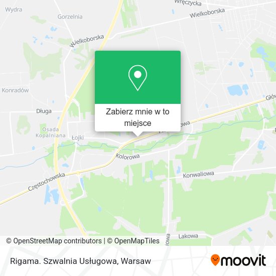 Mapa Rigama. Szwalnia Usługowa