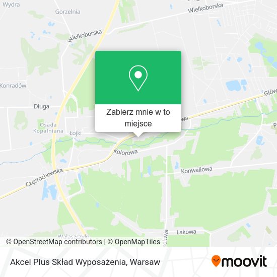 Mapa Akcel Plus Skład Wyposażenia