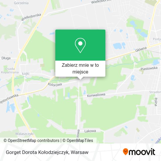 Mapa Gorget Dorota Kołodziejczyk