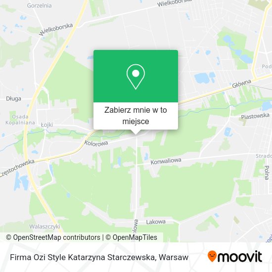 Mapa Firma Ozi Style Katarzyna Starczewska