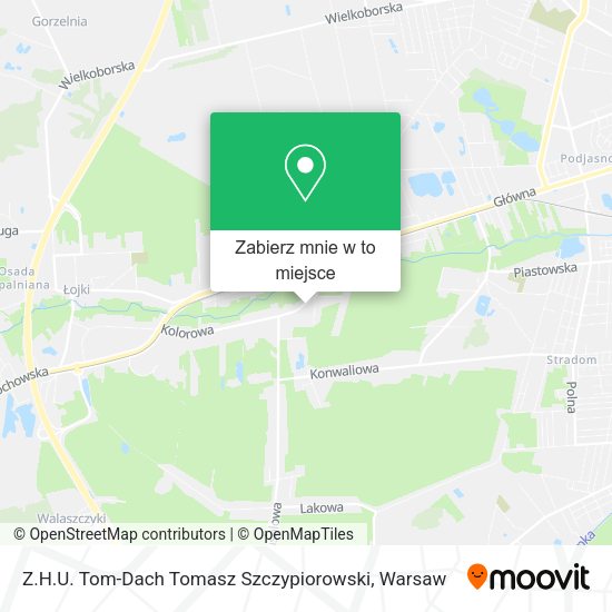 Mapa Z.H.U. Tom-Dach Tomasz Szczypiorowski