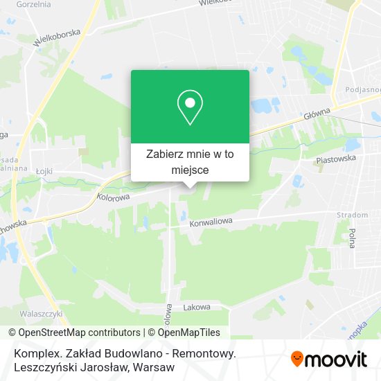 Mapa Komplex. Zakład Budowlano - Remontowy. Leszczyński Jarosław