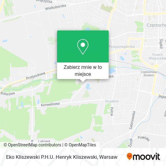 Mapa Eko Kliszewski P.H.U. Henryk Kliszewski