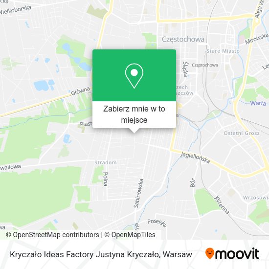 Mapa Kryczało Ideas Factory Justyna Kryczało