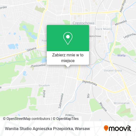 Mapa Wanilia Studio Agnieszka Przepiórka