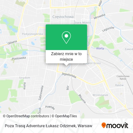 Mapa Poza Trasą Adventure Łukasz Odzimek