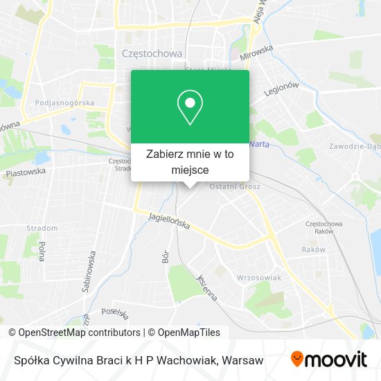 Mapa Spółka Cywilna Braci k H P Wachowiak