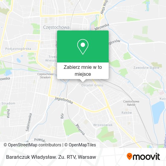 Mapa Barańczuk Władysław. Zu. RTV