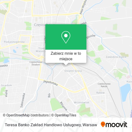 Mapa Teresa Banko Zakład Handlowo Usługowy