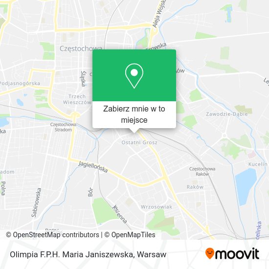 Mapa Olimpia F.P.H. Maria Janiszewska