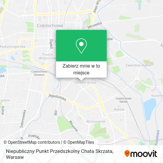 Mapa Niepubliczny Punkt Przedszkolny Chata Skrzata