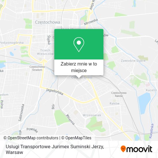 Mapa Uslugi Transportowe Jurimex Suminski Jerzy