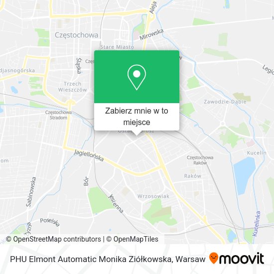 Mapa PHU Elmont Automatic Monika Ziółkowska