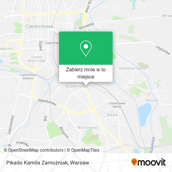 Mapa Pikado Kamila Zamożniak