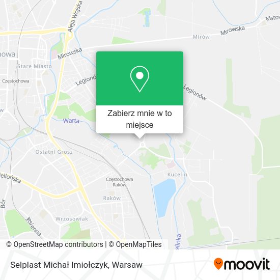 Mapa Selplast Michał Imiołczyk