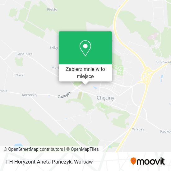 Mapa FH Horyzont Aneta Pańczyk