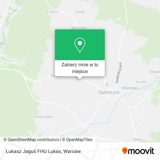 Mapa Łukasz Jaguś FHU Lukas