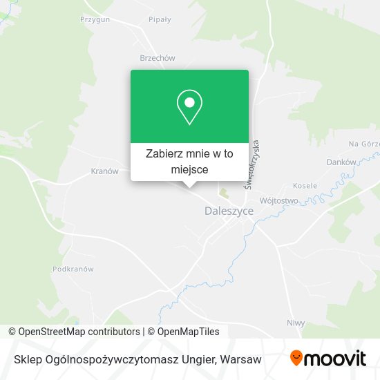 Mapa Sklep Ogólnospożywczytomasz Ungier