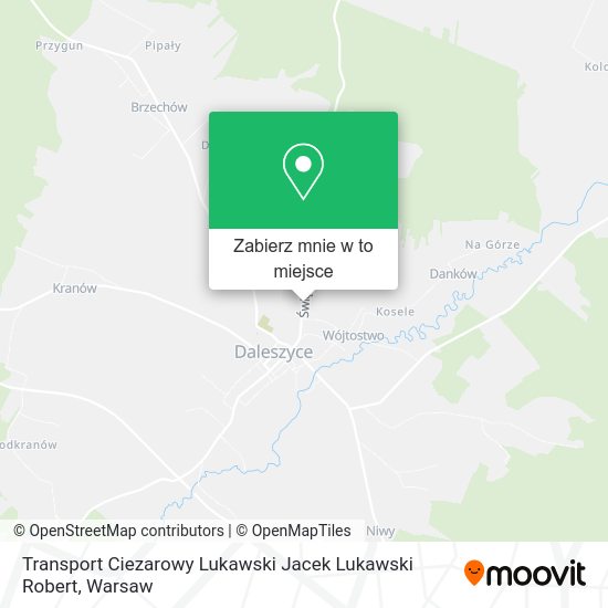 Mapa Transport Ciezarowy Lukawski Jacek Lukawski Robert