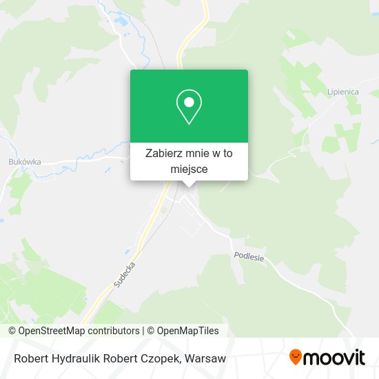 Mapa Robert Hydraulik Robert Czopek