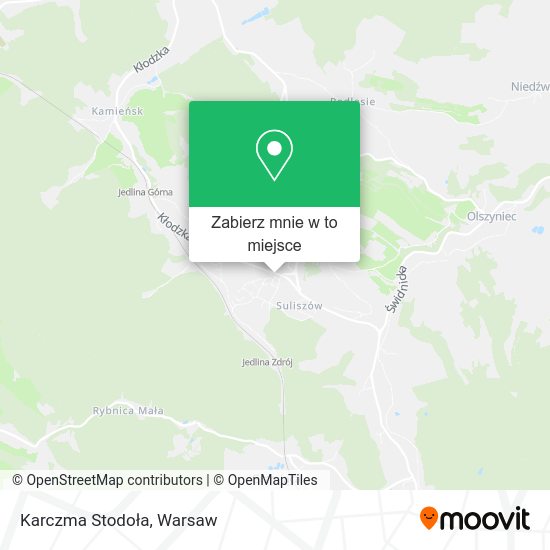 Mapa Karczma Stodoła