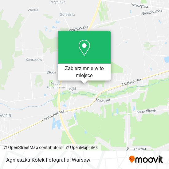 Mapa Agnieszka Kołek Fotografia