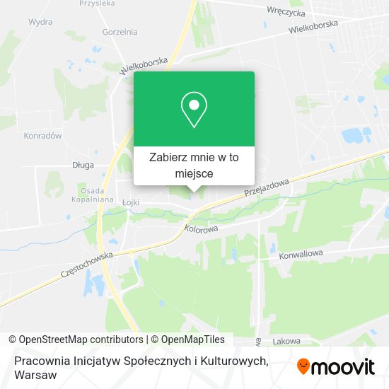 Mapa Pracownia Inicjatyw Społecznych i Kulturowych