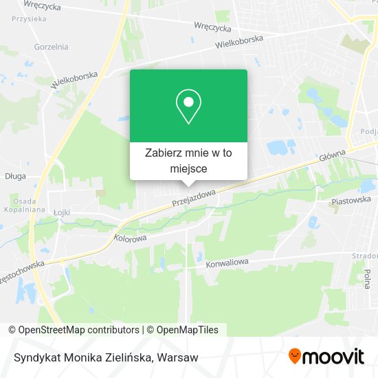 Mapa Syndykat Monika Zielińska