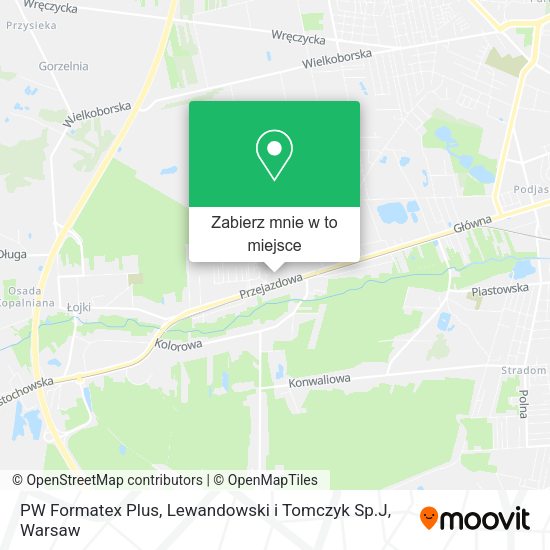 Mapa PW Formatex Plus, Lewandowski i Tomczyk Sp.J