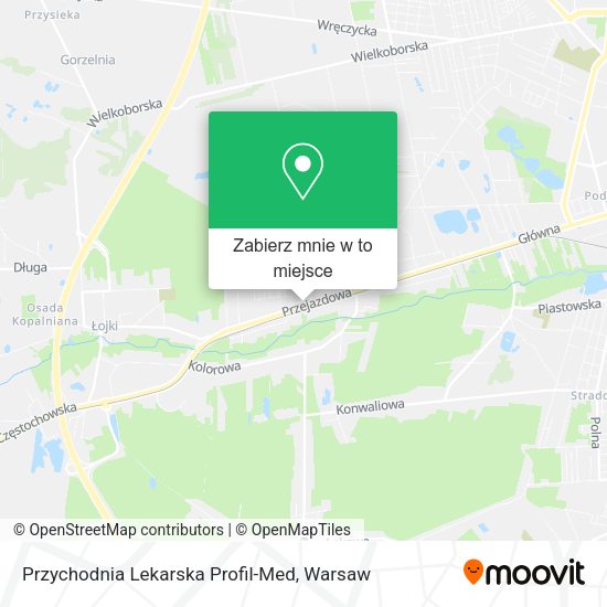 Mapa Przychodnia Lekarska Profil-Med