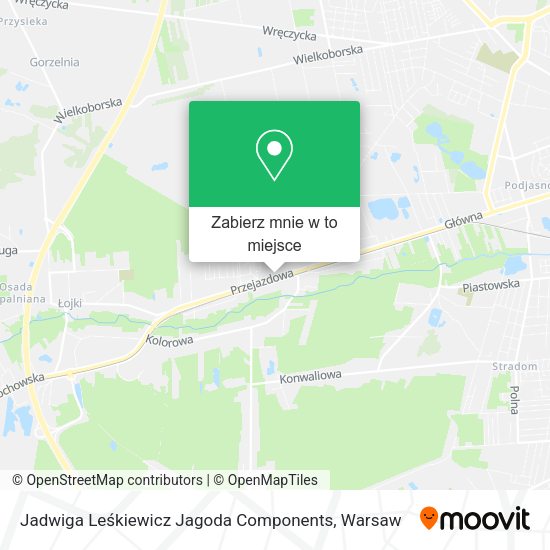 Mapa Jadwiga Leśkiewicz Jagoda Components