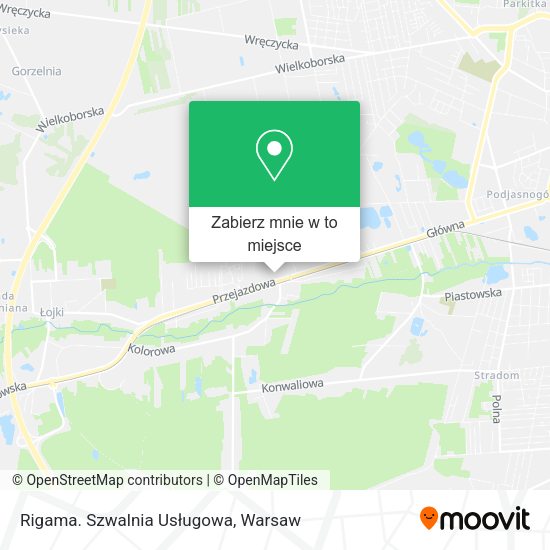 Mapa Rigama. Szwalnia Usługowa