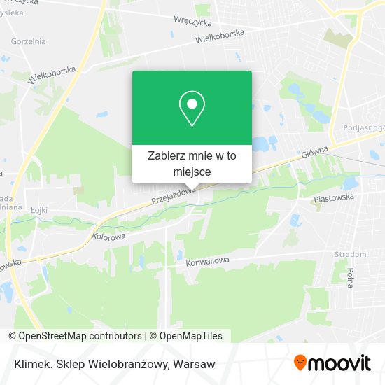 Mapa Klimek. Sklep Wielobranżowy