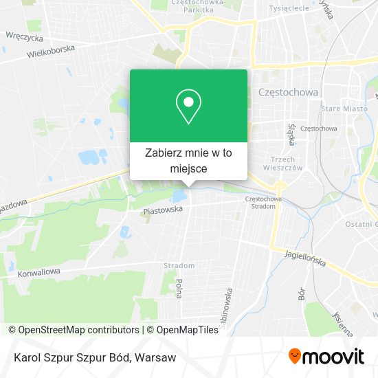 Mapa Karol Szpur Szpur Bód