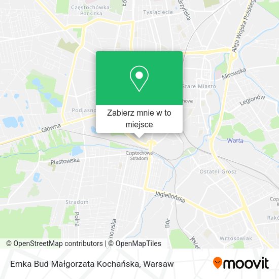 Mapa Emka Bud Małgorzata Kochańska