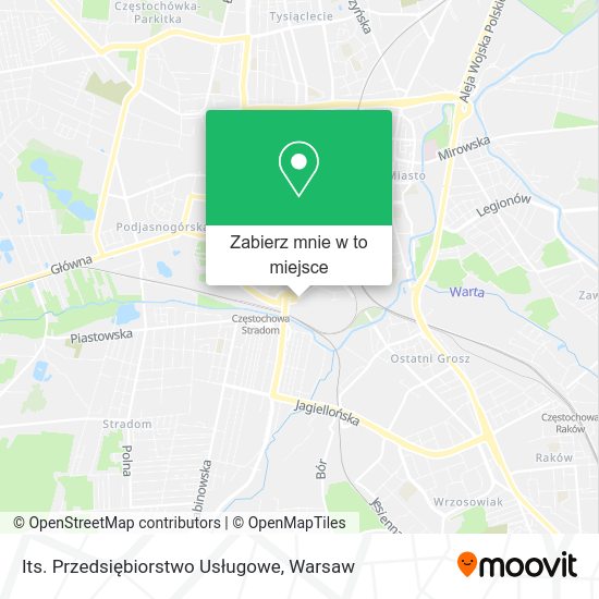 Mapa Its. Przedsiębiorstwo Usługowe