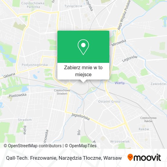 Mapa Qall-Tech. Frezowanie, Narzędzia Tłoczne