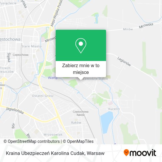 Mapa Kraina Ubezpieczeń Karolina Cudak