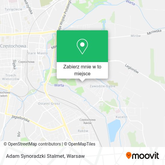 Mapa Adam Synoradzki Stalmet