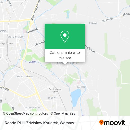 Mapa Rondo PHU Zdzisław Kotlarek