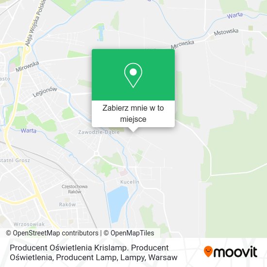 Mapa Producent Oświetlenia Krislamp. Producent Oświetlenia, Producent Lamp, Lampy