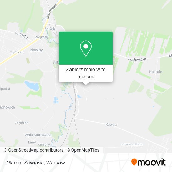 Mapa Marcin Zawiasa