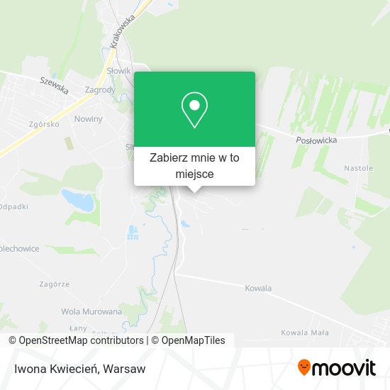 Mapa Iwona Kwiecień